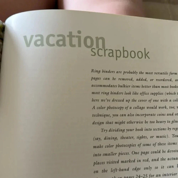 Country Living Handmade Scrapbooks - Hardcover Book EUC - Picture 3 of 4